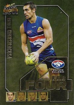 2011 Select AFL Champions - Fab Four Gold #FFG65 Daniel Giansiracusa Front